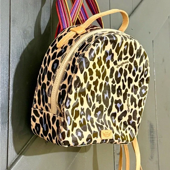 Consuela Blue Jag Small Backpack - Picture 2 of 15